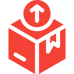 Delivery box icon