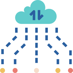 Cloud computing icon