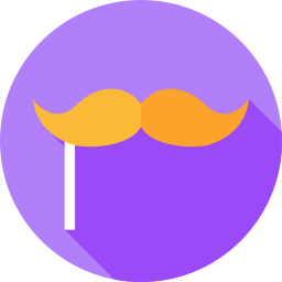 bigode Ícone