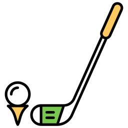 Équipement de golf Icône