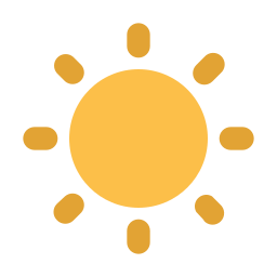 Sun icon