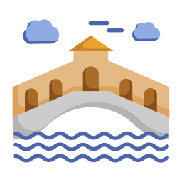 Rialto bridge icon