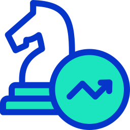 stratégie Icône