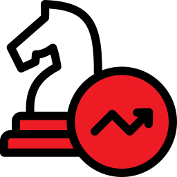 stratégie Icône