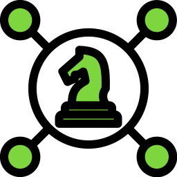 Business strategy icon