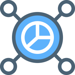 diagramme circulaire Icône