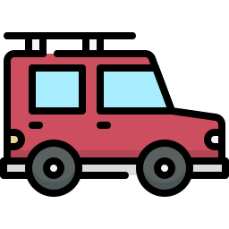 Suv car icon