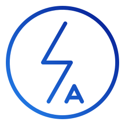 Automatic flash icon