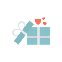 Gift box icon