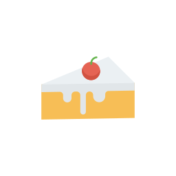 Cake slice icon