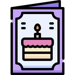 Greeting card icon