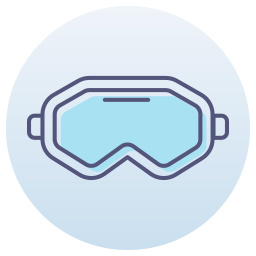 Ski goggles icon