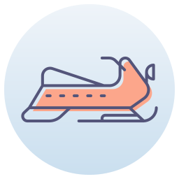 Snowmobile icon