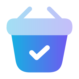 Shop bag icon