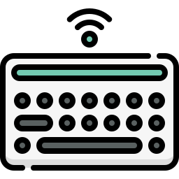 Wireless keyboard icon