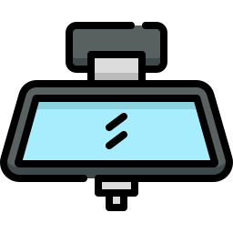 Rearview mirror icon