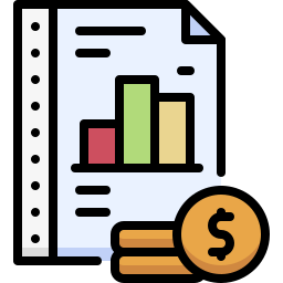 rapport annuel Icône