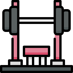 Bench press icon