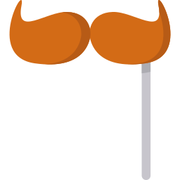 moustache Icône