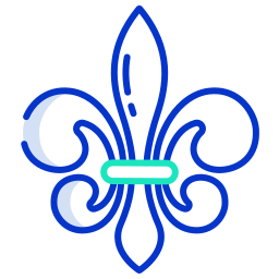 fleur de lis ikona