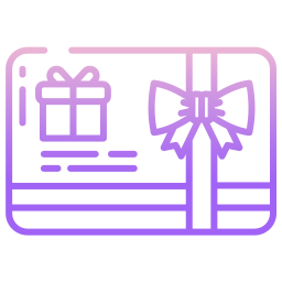 Gift card icon