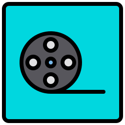 Film reel icon