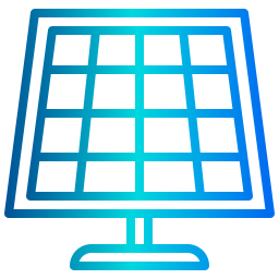 cellule photovoltaïque Icône