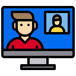 Video conference icon