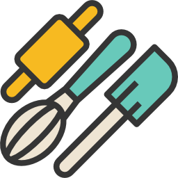 Kitchen utensils icon