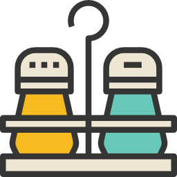 Salt and pepper icon