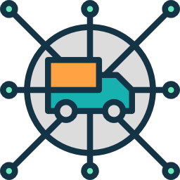 Delivery truck icon