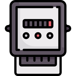 Electric meter icon