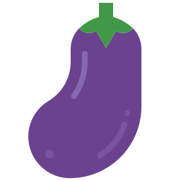 aubergine Icône