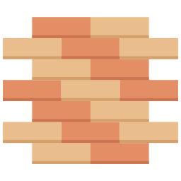 Brick wall icon