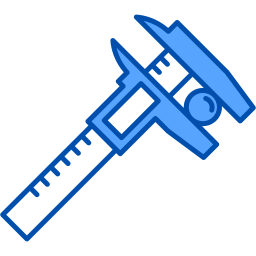 compasso de calibre vernier Ícone