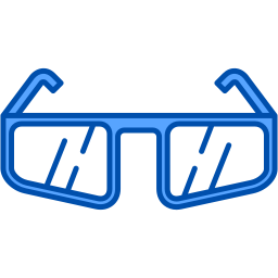 Safety glasses icon