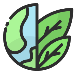 Green earth icon