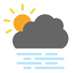 jour brumeux Icône