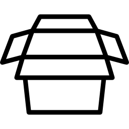 Open Cardboard Box icon