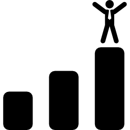 amélioration des affaires Icône