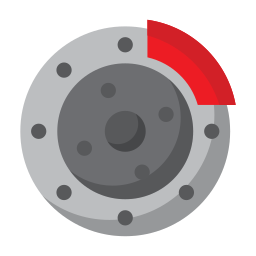 Disc brake icon