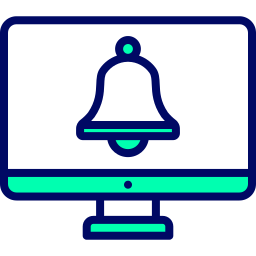 Notification bell icon