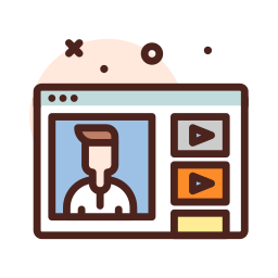 Video conference icon