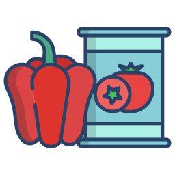 rote paprika icon