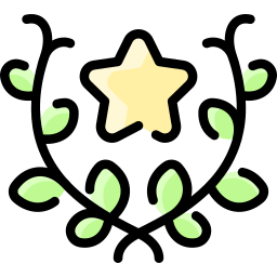 Laurel crown icon