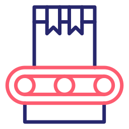 Conveyor band icon