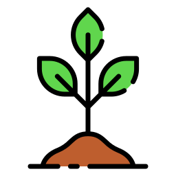 Growing plant icon