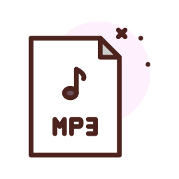 fichier mp3 Icône