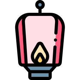 Paper lantern icon