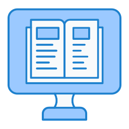 Online learning icon